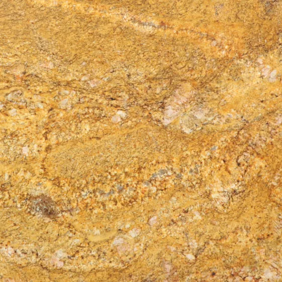 Imperial Gold granite, rich gold with darker mineral detail